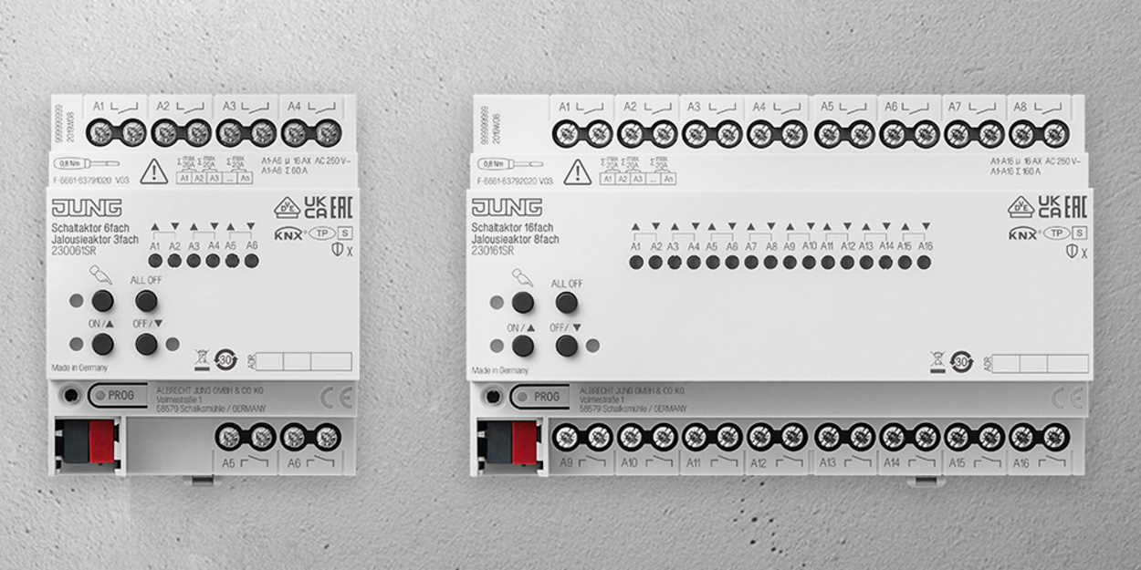 KNX Schalt- und Jalousieaktoren bei Elektro Graf in Neuburg