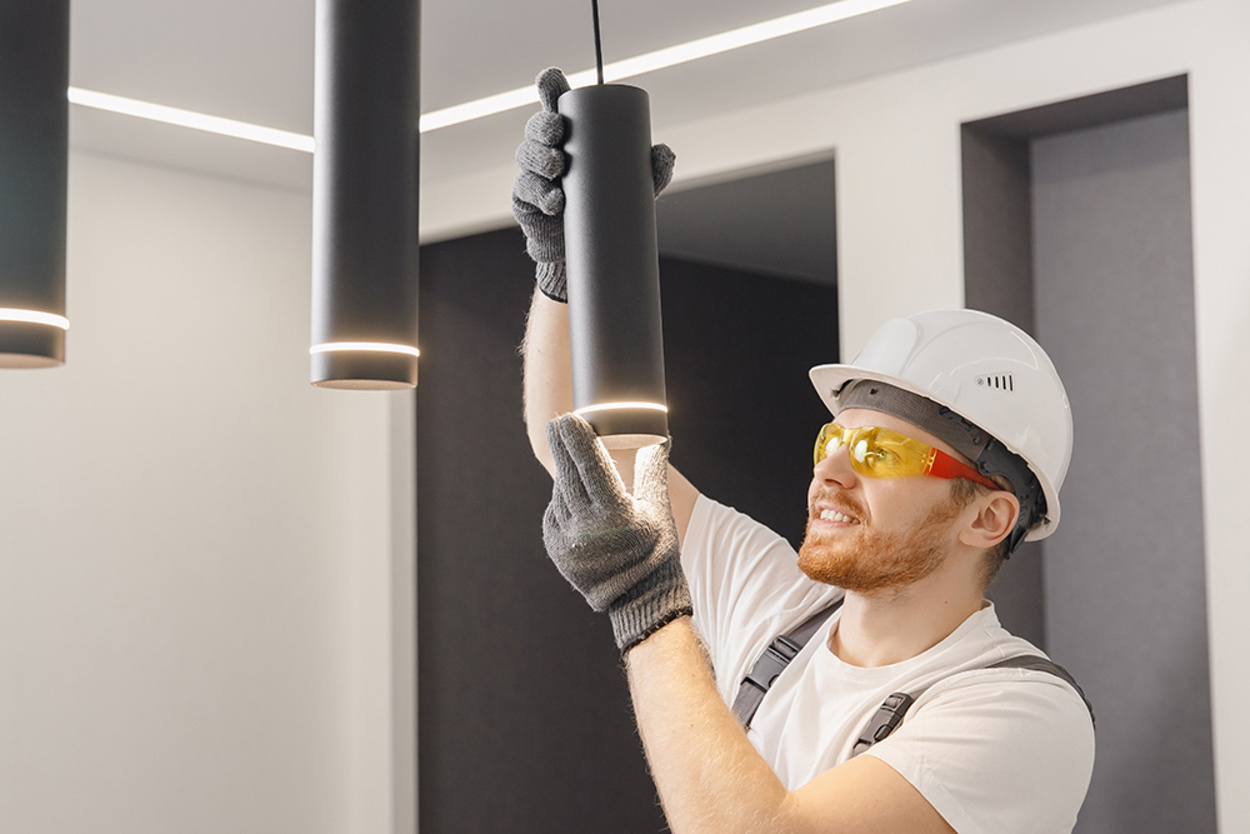 Innen­beleuchtung bei Elektro Graf in Neuburg