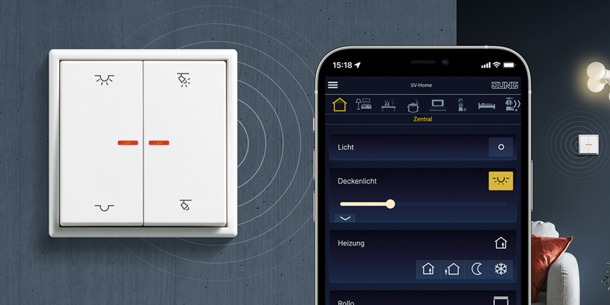 KNX RF Taster bei Elektro Graf in Neuburg
